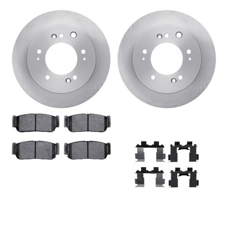 R1 Concepts® - Rear Brake Kit with Optimum OE Pads