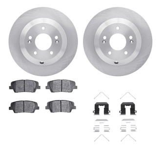 R1 Concepts® - Rear Brake Kit with Optimum OE Pads