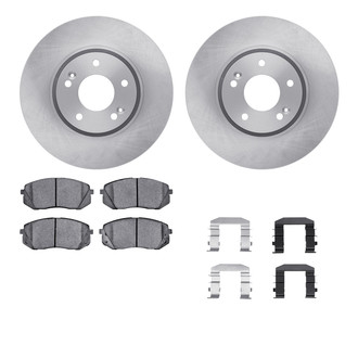 R1 Concepts® - Front Brake Kit with Optimum OE Pads