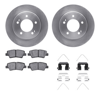 R1 Concepts® - Rear Brake Kit with Optimum OE Pads