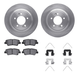 R1 Concepts® - Rear Brake Kit with Optimum OE Pads