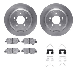 R1 Concepts® - Rear Brake Kit with Optimum OE Pads