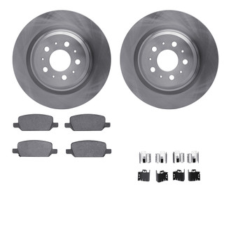 R1 Concepts® - Rear Brake Kit with Optimum OE Pads