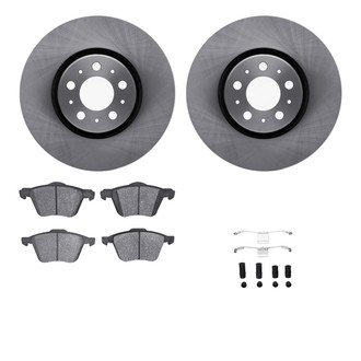 R1 Concepts® - Front Brake Kit with Optimum OE Pads