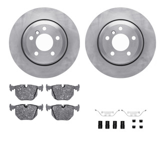 R1 Concepts® - Rear Brake Kit with Optimum OE Pads