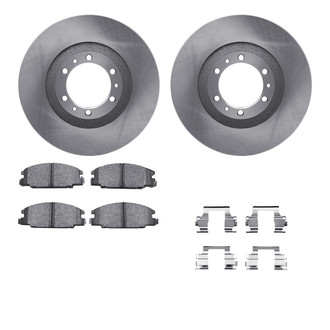 R1 Concepts® - Front Brake Kit with Optimum OE Pads