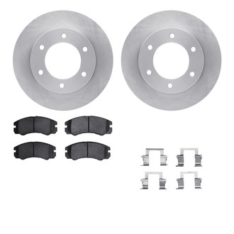 R1 Concepts® - Front Brake Kit with Optimum OE Pads