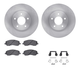 R1 Concepts® - Front Brake Kit with Optimum OE Pads