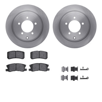 R1 Concepts® - Rear Brake Kit with Optimum OE Pads
