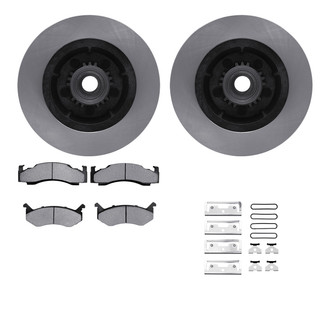 R1 Concepts® - Front Brake Kit with Optimum OE Pads