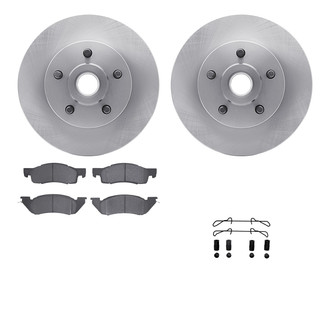 R1 Concepts® - Front Brake Kit with Optimum OE Pads