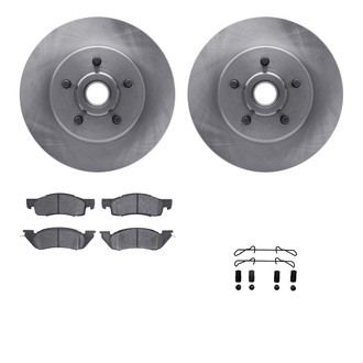 R1 Concepts® - Front Brake Kit with Optimum OE Pads