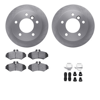 R1 Concepts® - Rear Brake Kit with Optimum OE Pads