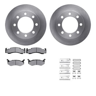 R1 Concepts® - Front Brake Kit with Optimum OE Pads