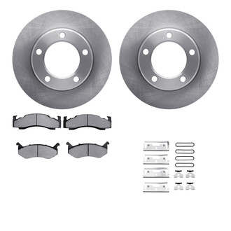 R1 Concepts® - Front Brake Kit with Optimum OE Pads