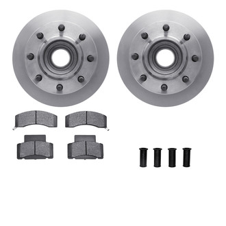 R1 Concepts® - Front Brake Kit with Optimum OE Pads
