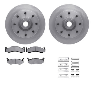 R1 Concepts® - Front Brake Kit with Optimum OE Pads