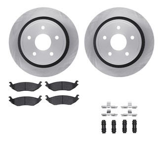 R1 Concepts® WFUH1-40429 - Rear Brake Kit with Optimum OE Pads
