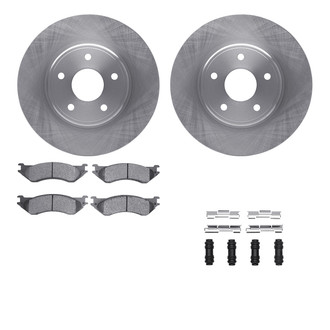 R1 Concepts® - Rear Brake Kit with Optimum OE Pads