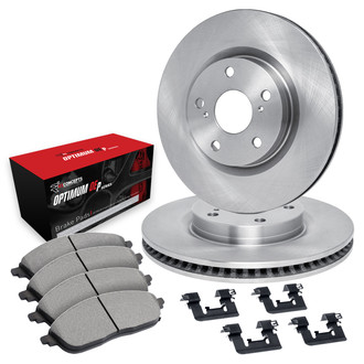 R1 Concepts® - Front Brake Kit with Optimum OE Pads