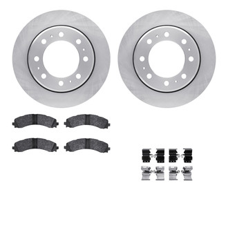 R1 Concepts® - Rear Brake Kit with Optimum OE Pads