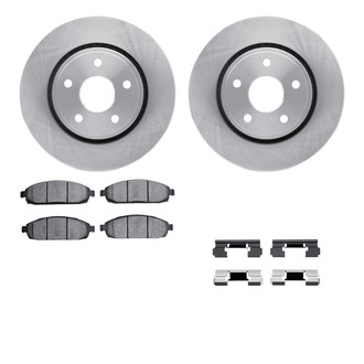 R1 Concepts® - Front Brake Kit with Optimum OE Pads