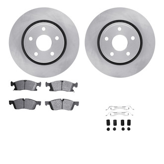 R1 Concepts® - Front Brake Kit with Optimum OE Pads
