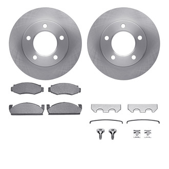 R1 Concepts® - Front Brake Kit with Optimum OE Pads