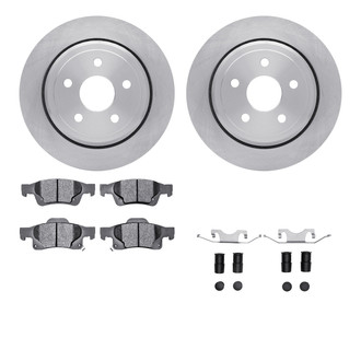 R1 Concepts® - Rear Brake Kit with Optimum OE Pads