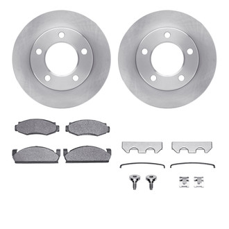 R1 Concepts® - Front Brake Kit with Optimum OE Pads