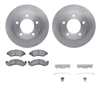 R1 Concepts® - Front Brake Kit with Optimum OE Pads
