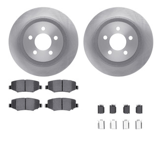 R1 Concepts® - Rear Brake Kit with Optimum OE Pads