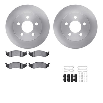 R1 Concepts® - Front Brake Kit with Optimum OE Pads
