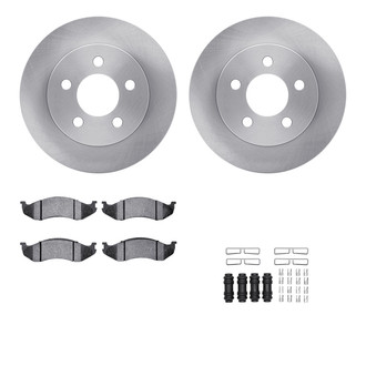 R1 Concepts® - Front Brake Kit with Optimum OE Pads
