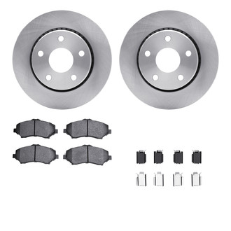 R1 Concepts® - Front Brake Kit with Optimum OE Pads