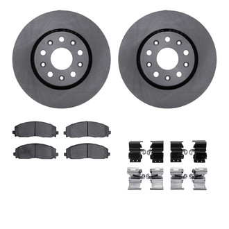 R1 Concepts® - Front Brake Kit with Optimum OE Pads
