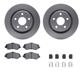R1 Concepts® - Front Brake Kit with Optimum OE Pads