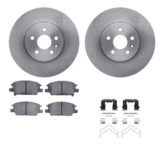 R1 Concepts® - Front Brake Kit with Optimum OE Pads