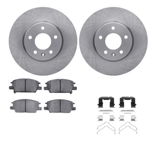 R1 Concepts® - Front Brake Kit with Optimum OE Pads