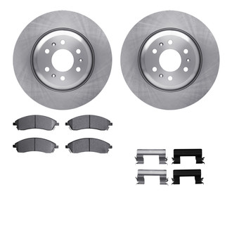 R1 Concepts® - Front Brake Kit with Optimum OE Pads