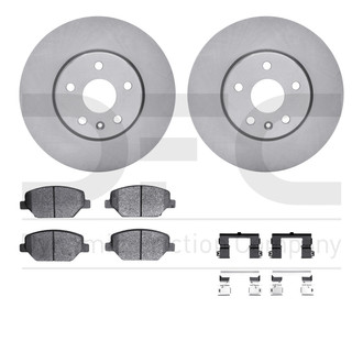 R1 Concepts® - Front Brake Kit with Optimum OE Pads