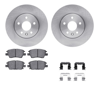 R1 Concepts® - Front Brake Kit with Optimum OE Pads