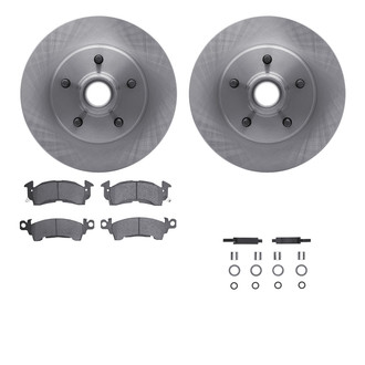 R1 Concepts® - Front Brake Kit with Optimum OE Pads