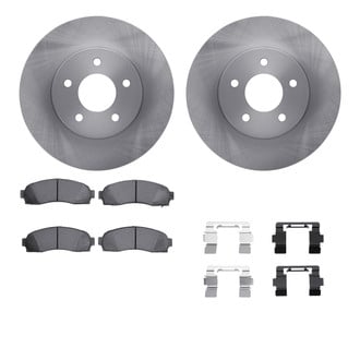 R1 Concepts® - Front Brake Kit with Optimum OE Pads
