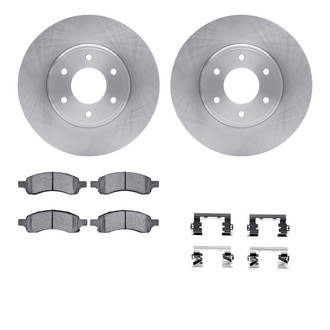 R1 Concepts® - Front Brake Kit with Optimum OE Pads