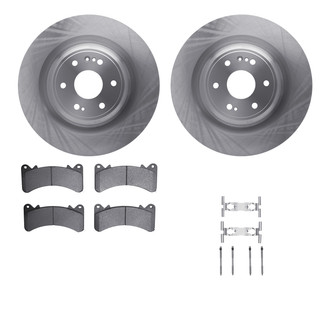 R1 Concepts® - Front Brake Kit with Optimum OE Pads