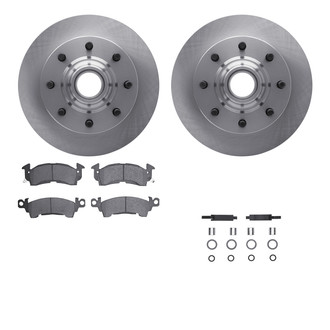 R1 Concepts® - Front Brake Kit with Optimum OE Pads