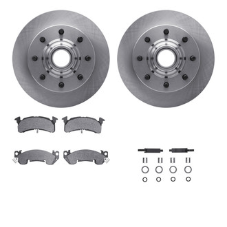 R1 Concepts® - Front Brake Kit with Optimum OE Pads