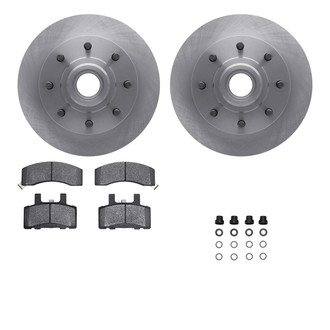R1 Concepts® - Front Brake Kit with Optimum OE Pads