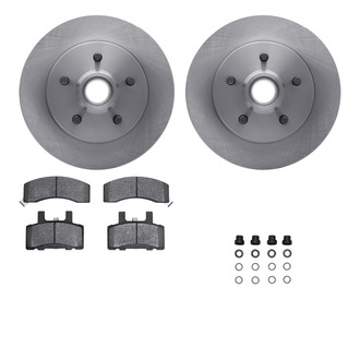 R1 Concepts® WFUH1-48176 - Front Brake Kit with Optimum OE Pads